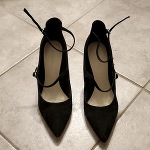 Marc Fisher double strap block heels